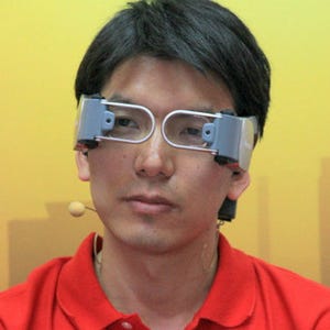 視線で操作できるタブレット「ibeam」に注目!? -CEATEC JAPAN 2012でドコモが最新技術を披露-