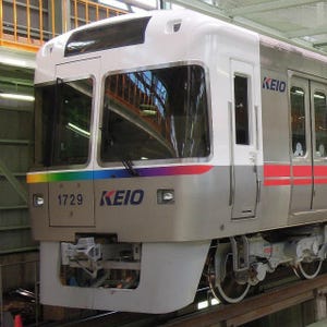 京王電鉄、レインボーカラーを表現したラッピング電車を井の頭線で運行