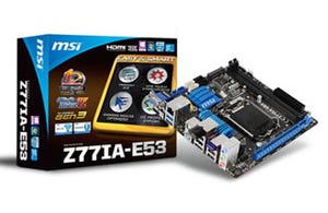 MSI、Intel Z77/B75を搭載したLGA1155対応Mini-ITXマザーボード2モデル