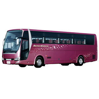 三菱ふそう、『母と子の楽ラク運転講習会』に大型観光バスなどを出展