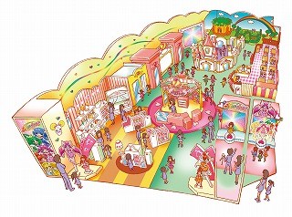 山口県宇部市でプリキュアになって遊ぼう!　期間限定プリキュアスタジオ