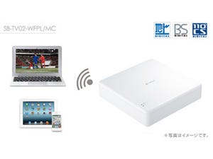ソフトバンクBB、iPhone/iPad/Mac対応のデジタルTVチューナーを19日発売