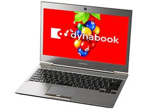 東芝、Core i3モデルを追加した13.3型Ultrabook「dynabook R632」