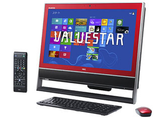 NEC、スロットイン式ドライブ採用の21.5型液晶一体「VALUESTAR N」