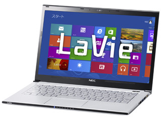 ちょっと重くなった? Win8を搭載したNECの13.3型Ultrabook「Lavie Z」