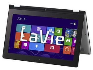 NEC、Windows RTとTegra 3搭載のコンバーチブル型タブレット「LaVie Y」