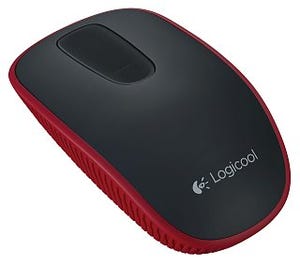 ロジクール、Win8のジェスチャー機能に対応したタッチゾーン付き無線マウス