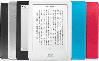 楽天、電子ブックリーダー「kobo glo」と「kobo mini」を日本国内で