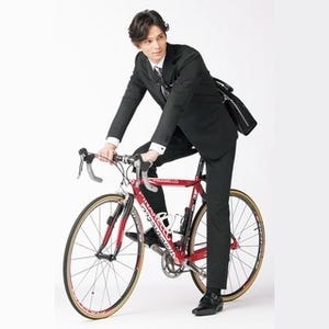 AOKI、自転車通勤者のための専用スーツ「LES MUES バイクライン」新作登場