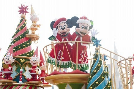 東京ディズニーリゾートでクリスマススペシャルイベントがスタート マイナビニュース
