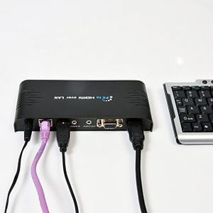 サンコー、PC画面を有線LAN経由でテレビなどに出力するHDMIコンバータ