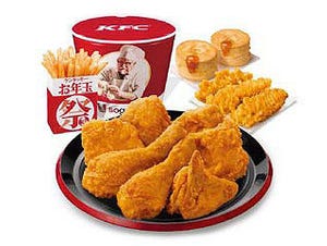 KFC、3種のお年玉“祭”バーレルと「スージー・ズー」グッズ入り福袋を販売