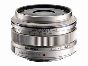 オリンパス、スナップ撮影に最適な17mm単焦点マイクロフォーサーズ用レンズ