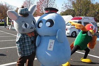 秩父鉄道パレオくんも!　265のキャラが集まる「ゆるキャラさみっとin羽生」