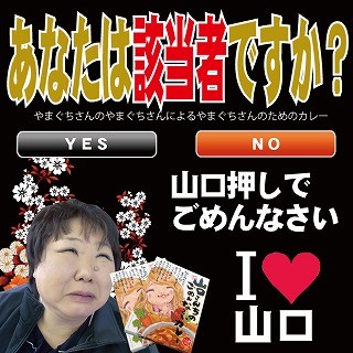 山口県民と山口さんが購入できる、「山口さんちのごめんなさいカレー」