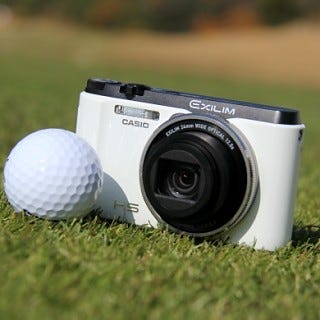 プロゴルファーも愛用するカシオのデジタルカメラ「EXILIMゴルフモデル