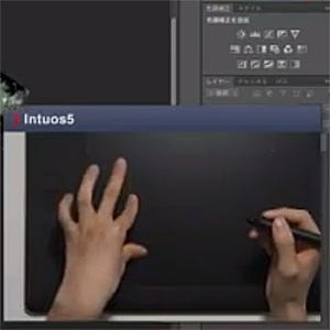 Intuos5 touchのマルチタッチ活用法を公開- ペンタブレット×Photoshop動画