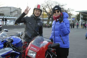 つるの剛士 テリー伊藤も参加 芸能人バイク部 Feel 風 でツーリング マイナビニュース