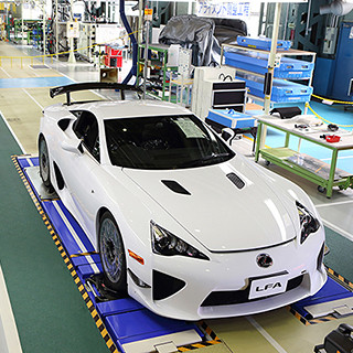 トヨタ、レクサスの2シータースポーツ「LFA」の予定生産完了を発表