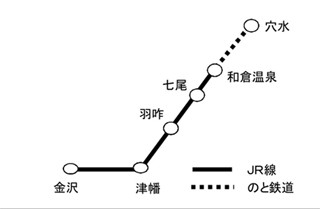 石川県「能登ふるさと博」にあわせ、ＪＲ西日本がフリーきっぷを発売