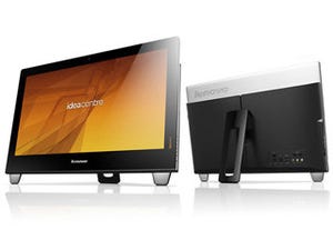 レノボ、テレビ機能搭載23型オールインワンデスクトップにWin 8対応モデル