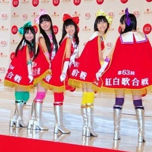 NHK紅白、白組勝利で終演!AKB48の人文字、SKEのバク宙、ももクロのエビ反り