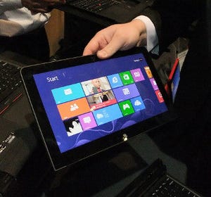 CES 2013 - Lenovo、分離合体ThinkPad「ThinkPad Helix」や巨大タブレットなど公開
