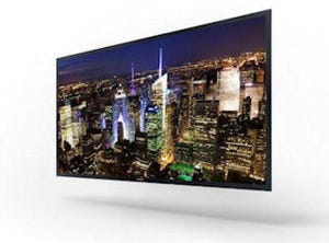 ソニー、4K対応の有機ELモデルとして世界最大となる56型テレビを開発
