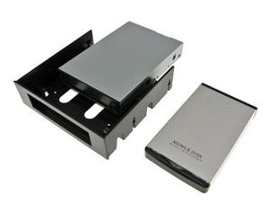 上海問屋、SSD/2.5インチHDD用外付けケースとして使えるリムーバブルキット