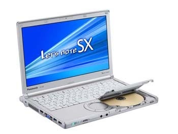パナソニック、「Let'snote SX2」新製品 - 限定数のCore i7搭載モデル