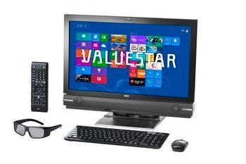 NEC、TVチューナー3基搭載の「VALUESTAR W」春モデル - Office 2013