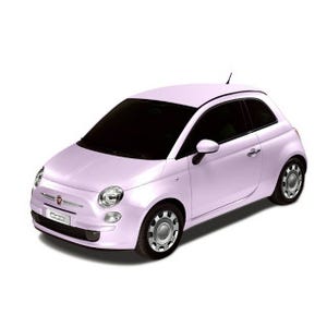 フィアット、ピンク色の限定カラーモデル「500 FIORE ROSA」150台限定発売