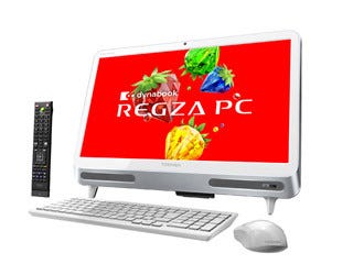 東芝、21.5型の2脚デスクトップPC「D712」春モデル - HDD容量アップ