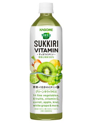 コップ一杯で1日分のビタミンcが取れる カゴメより野菜果実飲料発売 マイナビニュース