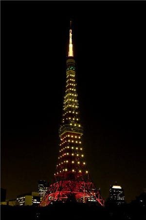 東京タワーが東京マラソンカラーに!　2/23夜にダイヤモンドヴェール点灯