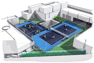 神奈川県藤沢市に、テニスとフットサルができる複合施設が誕生