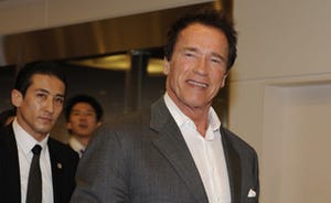 A・シュワルツェネッガー、10年ぶりに来日 -『ラストスタンド』