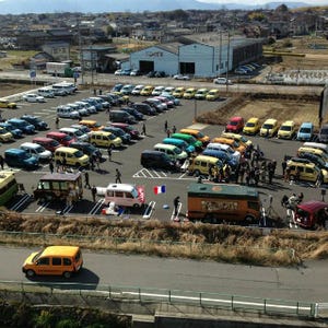 愛知県一宮市に110台のルノー車が! 「カングー」キャラバンイベント第3弾