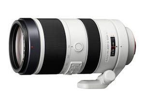 ソニー、Aマウント用の70-400mm高性能Gレンズと50mm F1.4の単焦点レンズ