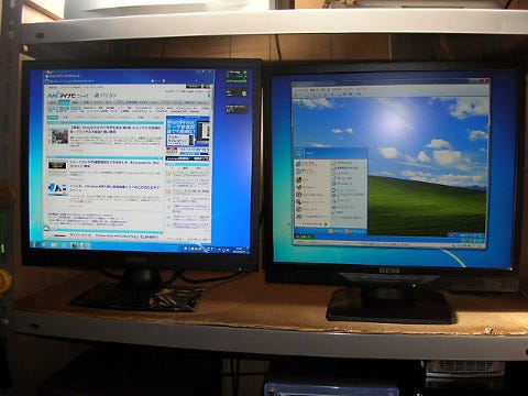 Windows 8でデュアルディスプレイを使ってみた 作業効率を上げてい