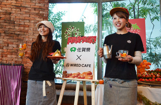 東京都内のwired Cafeに 甘みが詰まった佐賀県みかんスイーツなど登場 マイナビニュース