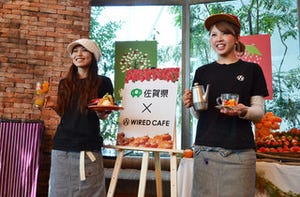 東京都内のWIRED CAFEに、甘みが詰まった佐賀県みかんスイーツなど登場