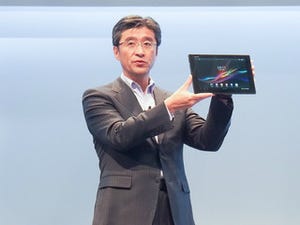 MWC 2013 - ソニー鈴木CEOが「Xperia Tablet Z」をアピール、PS4についても言及