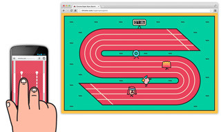 Google、スマホをコントローラにWebブラウザで二画面ゲーム