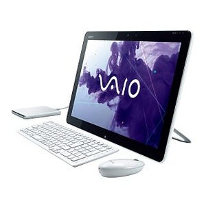 ソニー、20型テーブルトップPC「VAIO Tap 20」の2013年春モデル