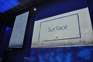 「ハマる、タブレット。」、日本マイクロソフトがSurface RTを発表