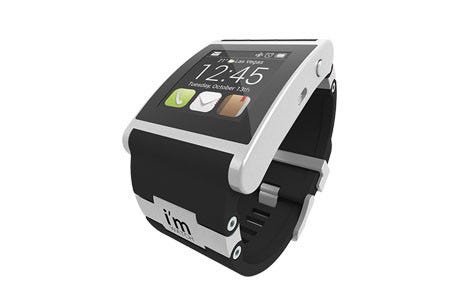 Iphone Android対応の超多機能スマホ連携腕時計 I M Watch マイナビニュース