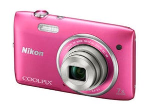 ニコン、2,005万画素CCD・7倍ズームレンズ搭載の「COOLPIX S3500」