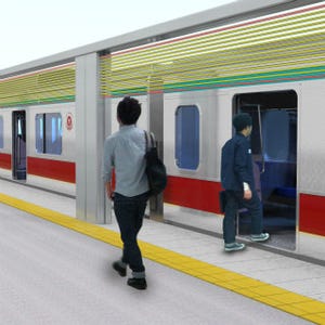 新型ホームドア3種の現地試験、東急電鉄・西武鉄道・相模鉄道の協力で実施