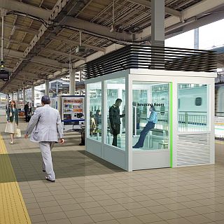 JR西日本、山陽新幹線主要駅ホームに喫煙ルーム設置